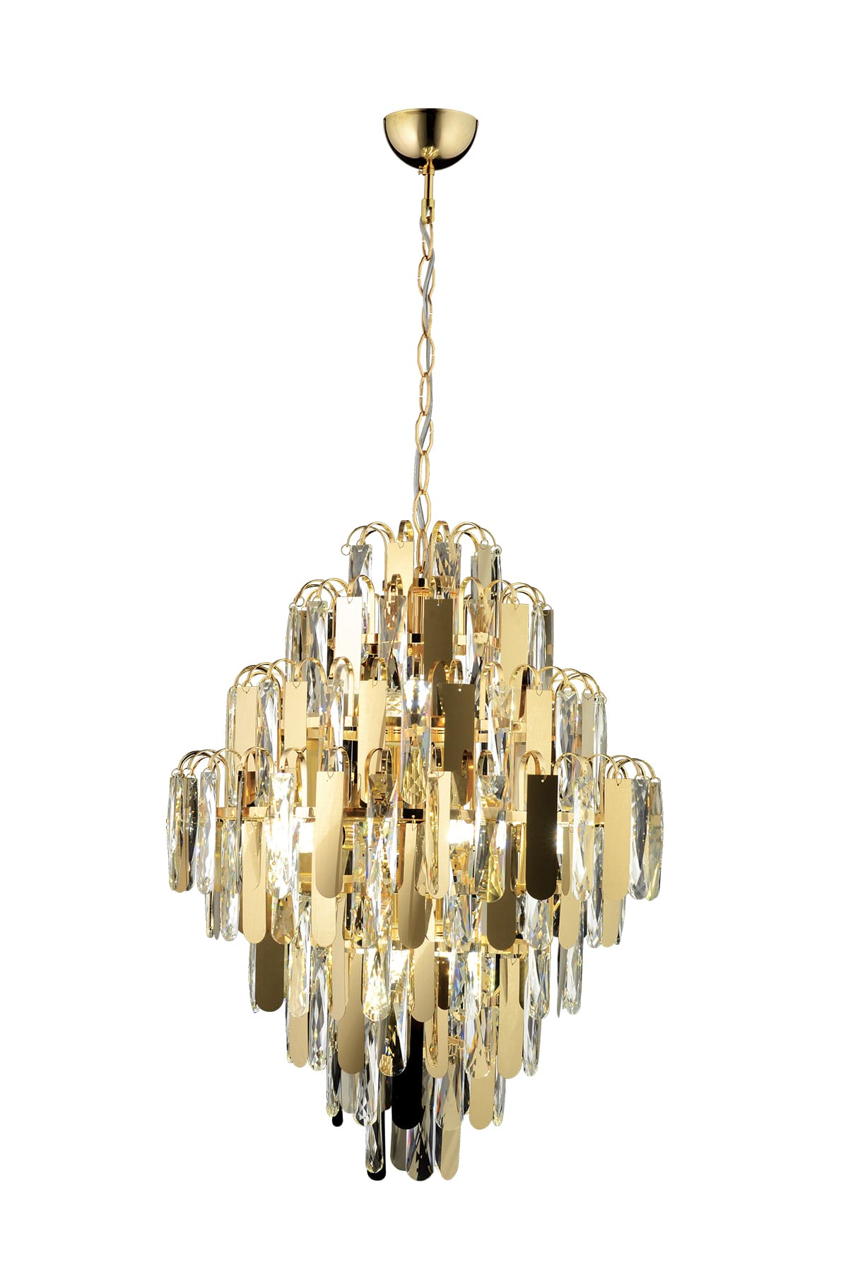 Daisy 50'Lik Salon Taşlı Avize - Ronisu Aydınlatma